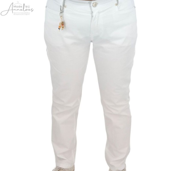 Anna Montana broek 4010 Dora Berlin Wit